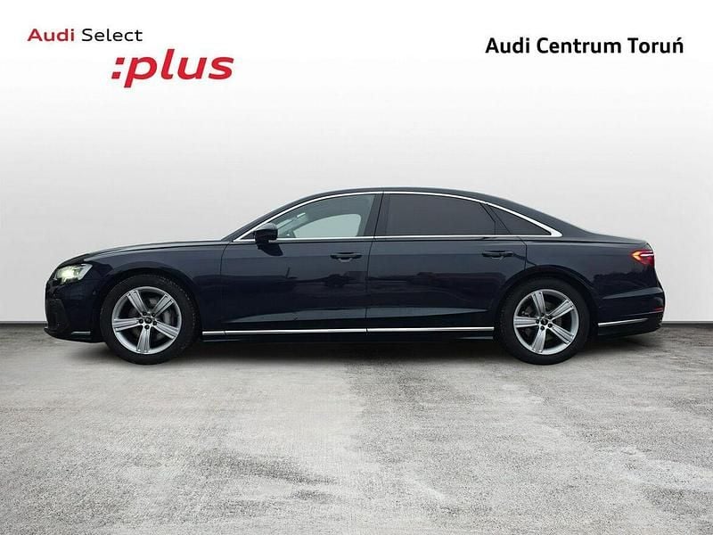 Używany Audi A8 Ambiente 286 KM (210 kW) 2024 Niebieski ciemny (metalik) Sedan/Limuzyna