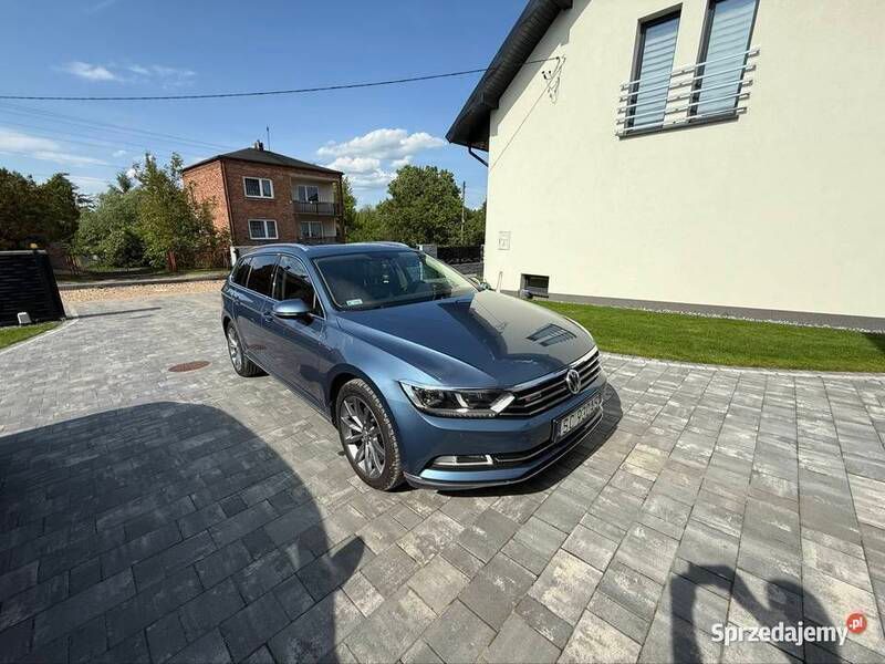 Niebieski Używany 2017 VW Passat Kombi | 70 000 zł (Dość drogi) - Obraz 1/4