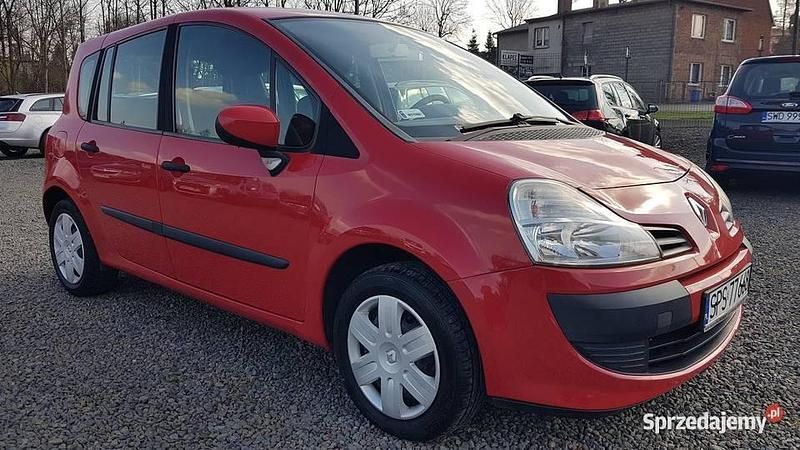 Używany Renault Modus 2008 Czerwony Minivan