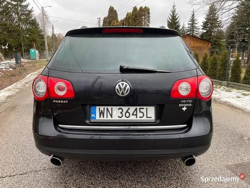 Używany VW Passat 2008 Czarny Sedan/Limuzyna