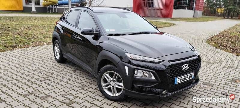 Czarny Używany 2019 Hyundai Kona SUV | 55 900 zł (Dobra cena) - Obraz 1/4