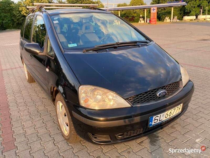 Granatowy Używany 2003 Ford Galaxy Minivan | 3300 zł (Dobra cena) - Obraz 1/4