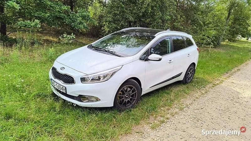 Biały Używany 2014 Kia Ceed 2 Kombi | 25 999 zł (Dobra cena) - Obraz 1/4