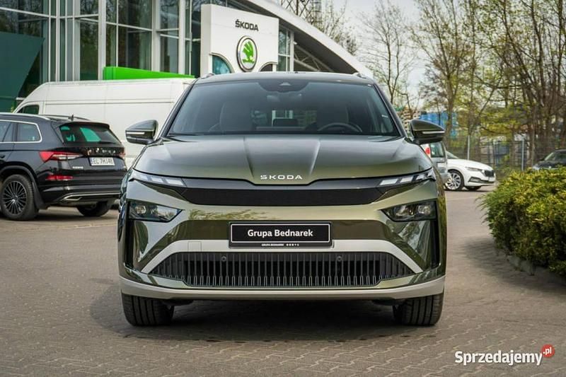 Nowe Skoda Enyaq iV 210 kW (286 KM) 2026 Zielony SUV