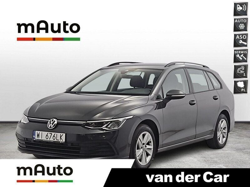 Szary Używany 2021 VW Golf VIII Life Kombi | 57 900 zł (Drogi) - Obraz 1/4