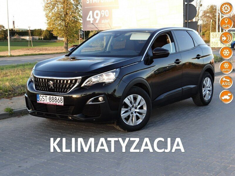 Czarny Używany 2016 Peugeot 3008 Sedan/Limuzyna | 53 900 zł (Drogi) - Obraz 1/4