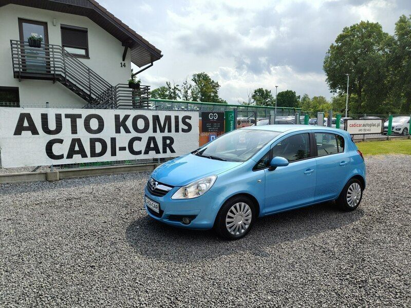 Używany Opel Corsa 87 KM (63 kW) 2010 Niebieski Hatchback