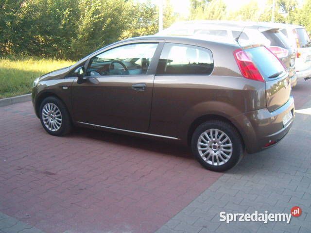 Używany Fiat Punto 60 KM (44 kW) 2009 Brązowy Hatchback
