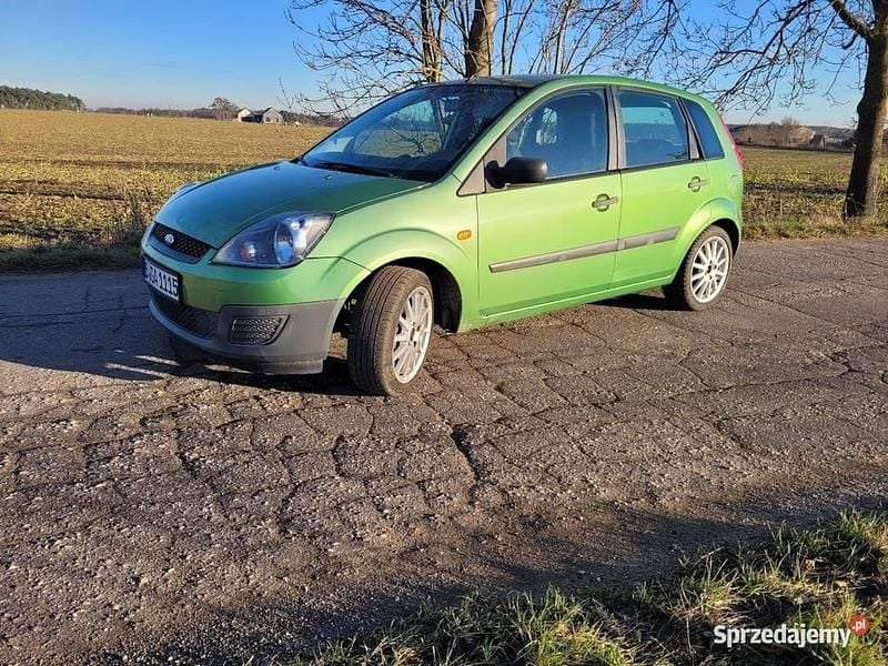 Zielony Używany 2006 Ford Fiesta Hatchback | 4800 zł (Uczciwa cena) - Obraz 1/4