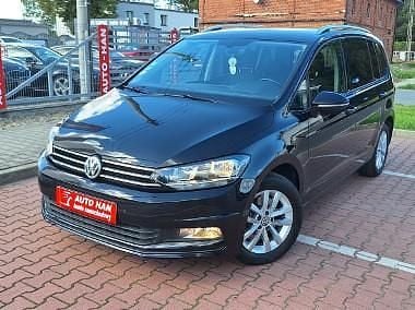 Czarny Używany 2017 VW Touran Minivan | 48 900 zł (Dobra cena) - Obraz 1/4