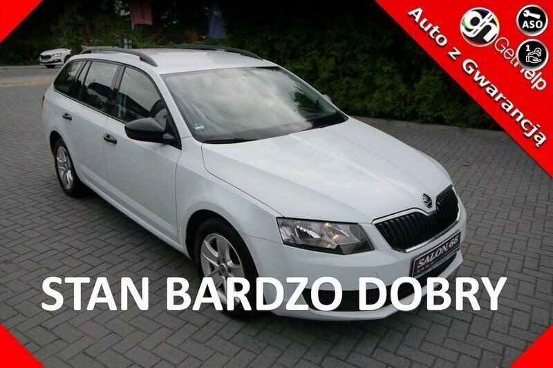 Biały (metalik) Używany 2015 Skoda Octavia Kombi | 30 800 zł (Uczciwa cena) - Obraz 1/4
