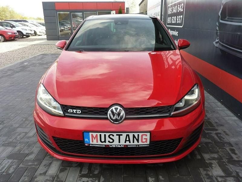 Używany VW Golf VII GTD 184 KM (135 kW) 2013 Czerwony Hatchback