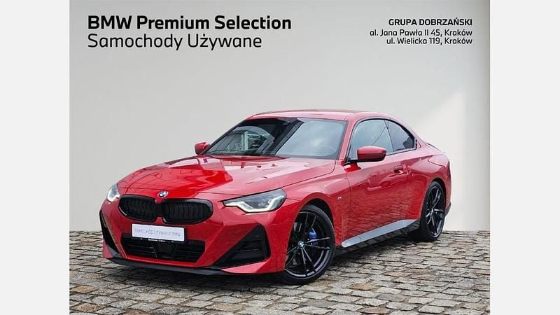 Używany BMW 220 Comfort Edition 184 KM (135 kW) 2023 Czerwony melbourne metalizowany Coupe