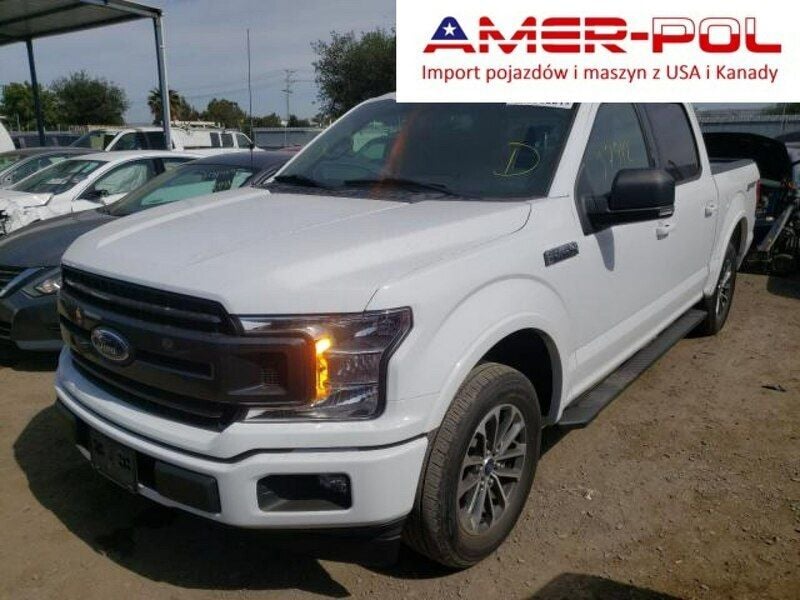 Biały Używany 2018 Ford F-150 Pickup | 122 000 zł - Obraz 1/4