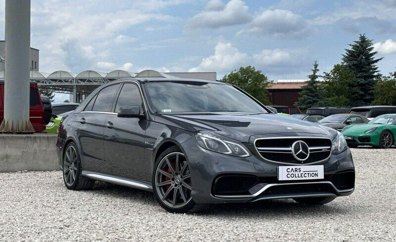 Szary (metalik) Używany 2016 Mercedes E63 AMG AMG Sedan/Limuzyna | 144 900 zł - Obraz 1/4