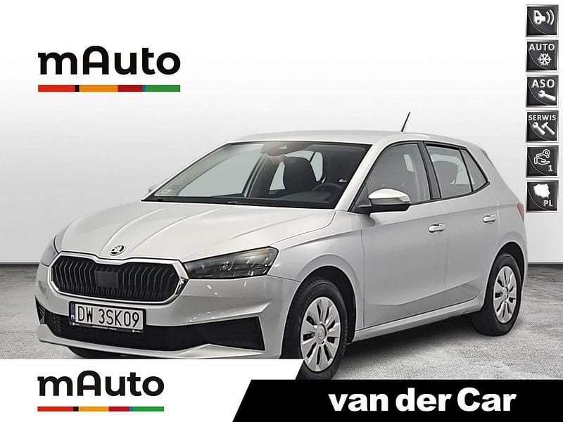 Srebrny Używany 2022 Skoda Fabia Ambition Hatchback | 59 900 zł (Drogi) - Obraz 1/4