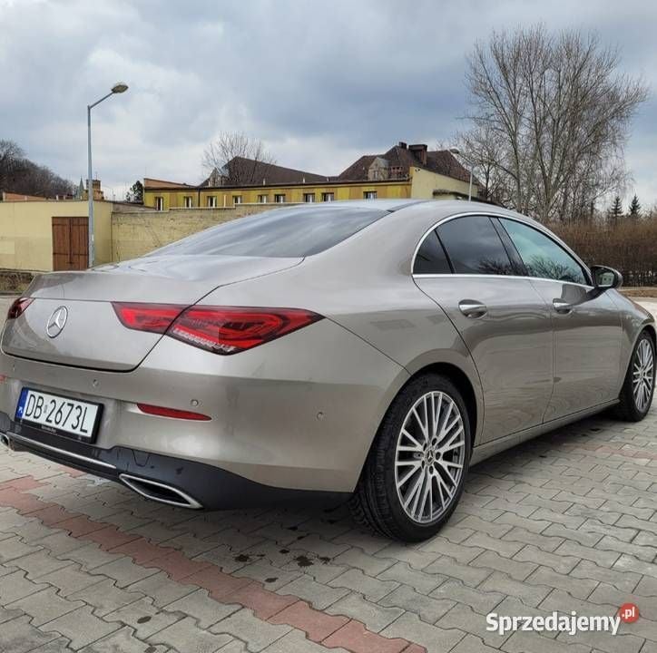 Złoty Używany 2020 Mercedes CLA200 Coupe | 110 500 zł (Uczciwa cena) - Obraz 1/4