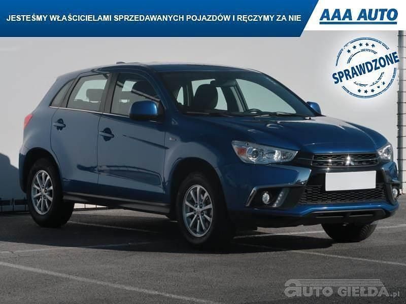 Używany Mitsubishi ASX 117 KM (86 kW) 2018 Błękitny SUV