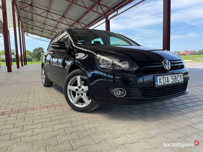 Czarny Używany 2010 VW Golf VI Hatchback | 25 500 zł - Obraz 1/4