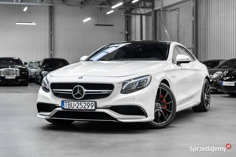 Używany Mercedes S63 AMG AMG 585 KM (430 kW) 2015 Biały (metalik) Coupe