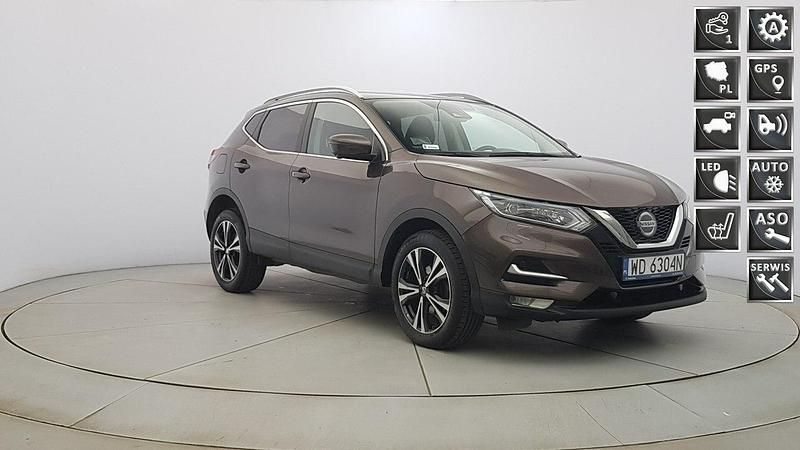Brązowy Używany 2020 Nissan Qashqai N-Connecta SUV | 82 850 zł (Uczciwa cena) - Obraz 1/4
