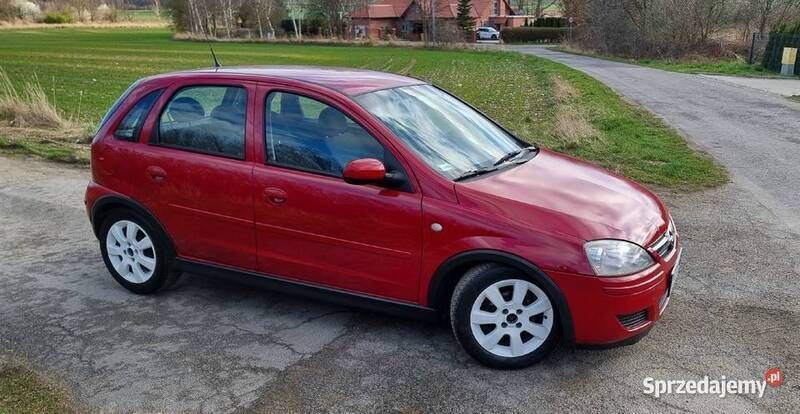 Bordowy Używany 2005 Opel Corsa Hatchback | 6999 zł (Dość drogi) - Obraz 1/4