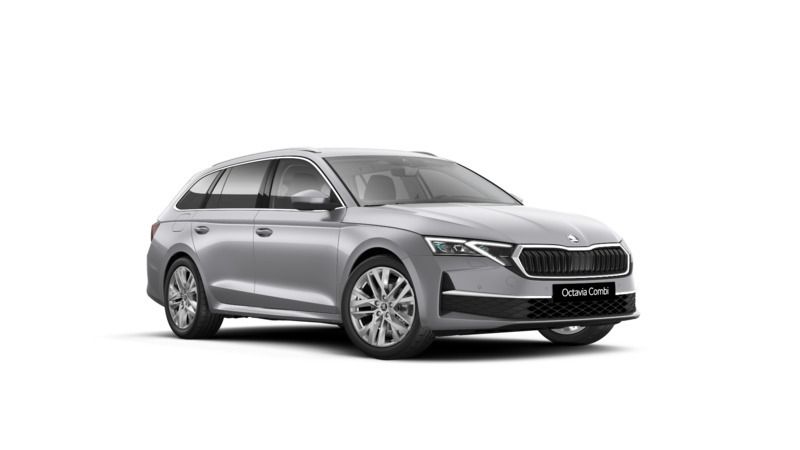 Srebrny brilliant metalizowany Nowe 2025 Skoda Octavia Selection Kombi | 163 150 zł (Uczciwa cena) - Obraz 1/4