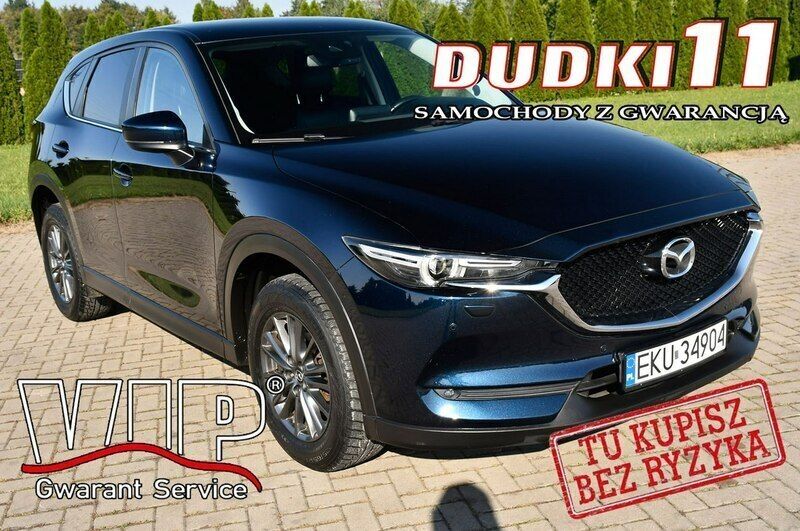 Granatowy Używany 2018 Mazda CX-5 SUV | 75 900 zł (Dobra cena) - Obraz 1/4