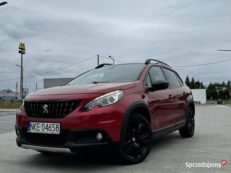 Bordowy (metalik) Używany 2016 Peugeot 2008 GT-line SUV | 29 900 zł (Dobra cena) - Obraz 1/4