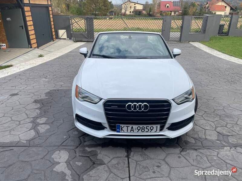 Biały Używany 2016 Audi A3 Cabriolet Kabriolet | 75 900 zł - Obraz 1/4