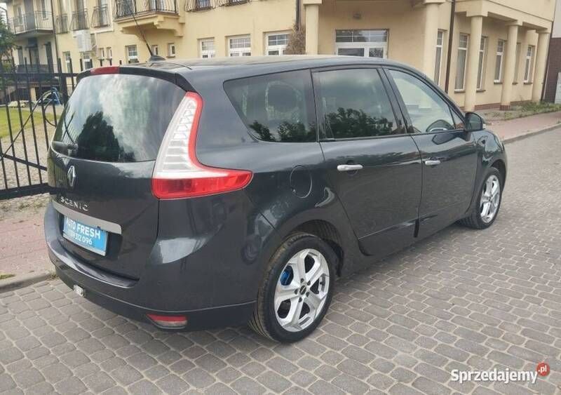Czarny Używany 2009 Renault Grand Scénic III Minivan | 14 900 zł (Uczciwa cena) - Obraz 1/4