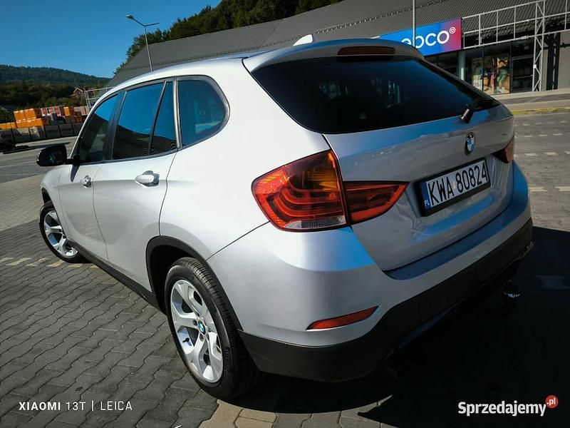 Używany BMW X1 Sport Line 2013 Srebrny SUV