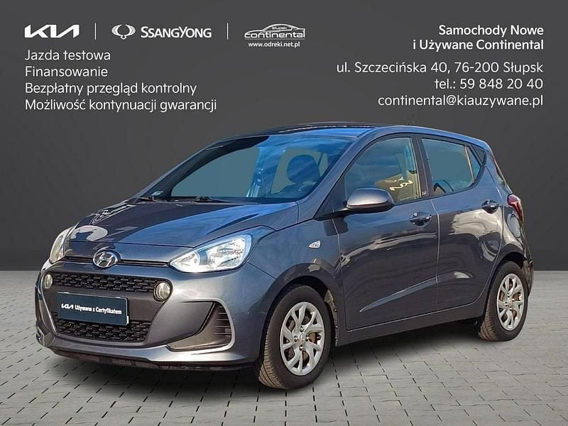 Szary Używany 2018 Hyundai i10 Hatchback | 25 900 zł (Dobra cena) - Obraz 1/4