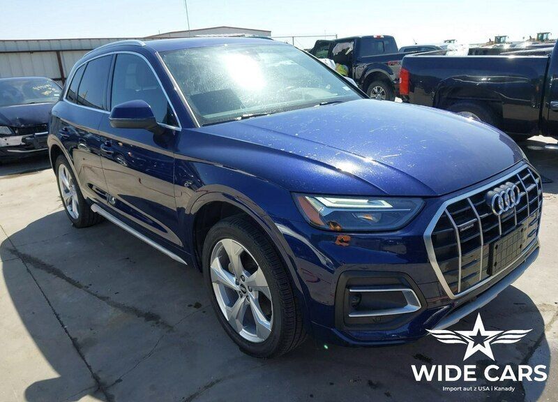 Niebieski (metalik) Używany 2021 Audi Q5 SUV | 77 800 zł - Obraz 1/4