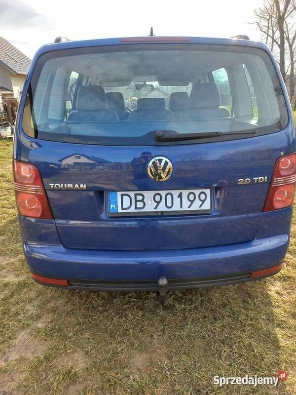 Używany VW Touran 2007 Niebieski Minivan