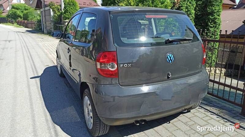 Czarny Używany 2005 VW Fox Hatchback | 7000 zł - Obraz 1/4
