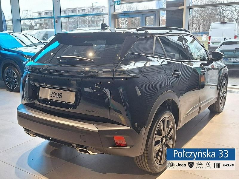 Nowe Peugeot 2008 145 KM (106 kW) 2025 Czarny (metalik) SUV