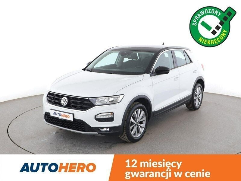 Biały Używany 2019 VW T-Roc SUV | 64 100 zł (Uczciwa cena) - Obraz 1/3