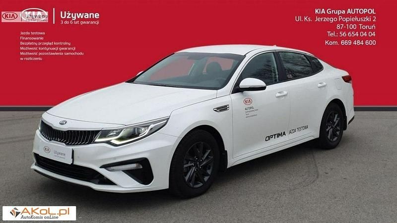 Biały Używany 2019 Kia Optima Sedan/Limuzyna | 93 900 zł (Drogi) - Obraz 1/1