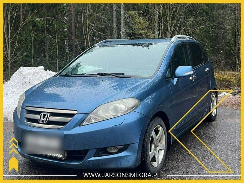 Niebieski Używany 2008 Honda FR-V Minivan | 10 800 zł - Obraz 1/4