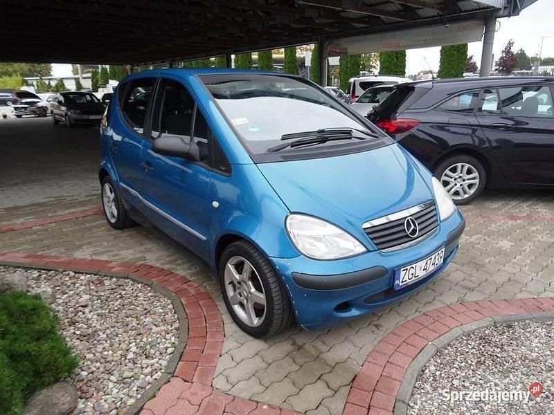 Używany Mercedes A140 2001 Zielony Hatchback