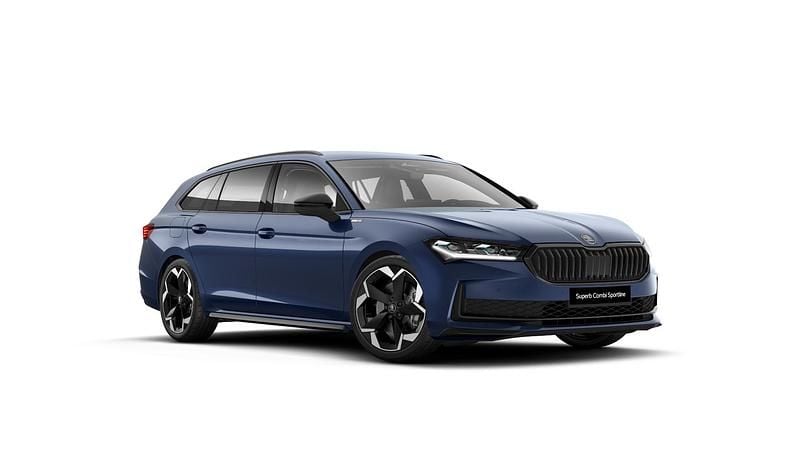 Czerń ebony metalizowany Nowe 2026 Skoda Superb SportLine Kombi | 260 800 zł (Uczciwa cena) - Obraz 1/3