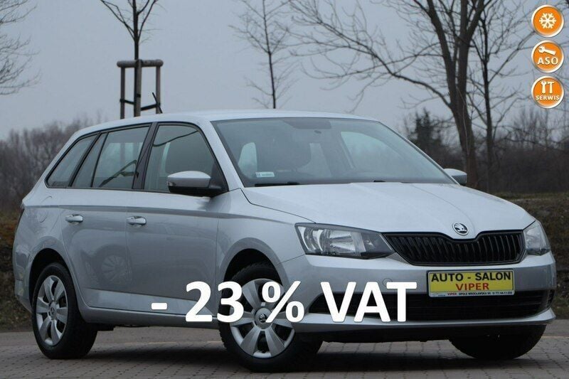 Srebrny (metalik) Używany 2016 Skoda Fabia Sedan/Limuzyna | 29 800 zł (Drogi) - Obraz 1/4