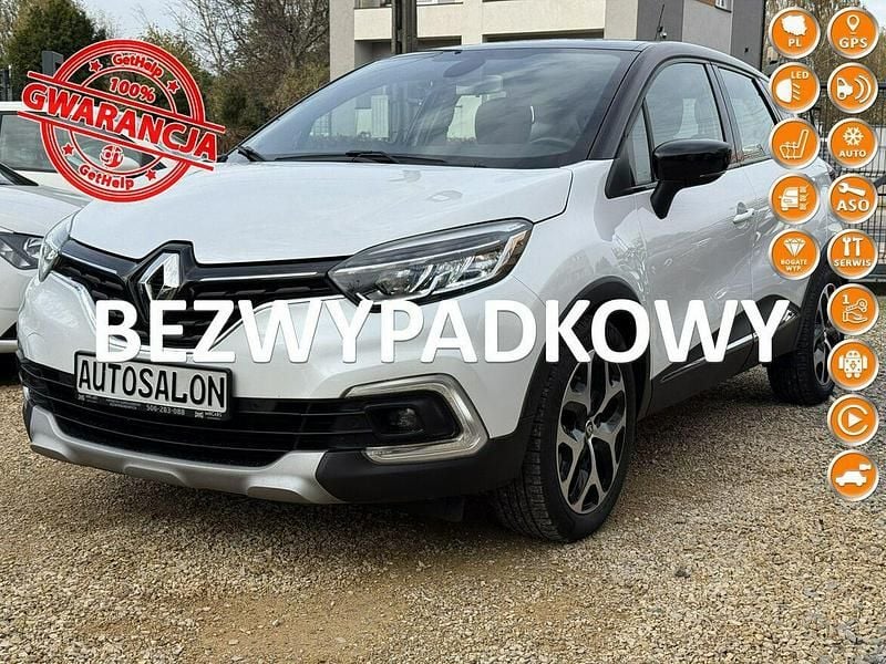 Biały Używany 2019 Renault Captur SUV | 45 500 zł (Uczciwa cena) - Obraz 1/4
