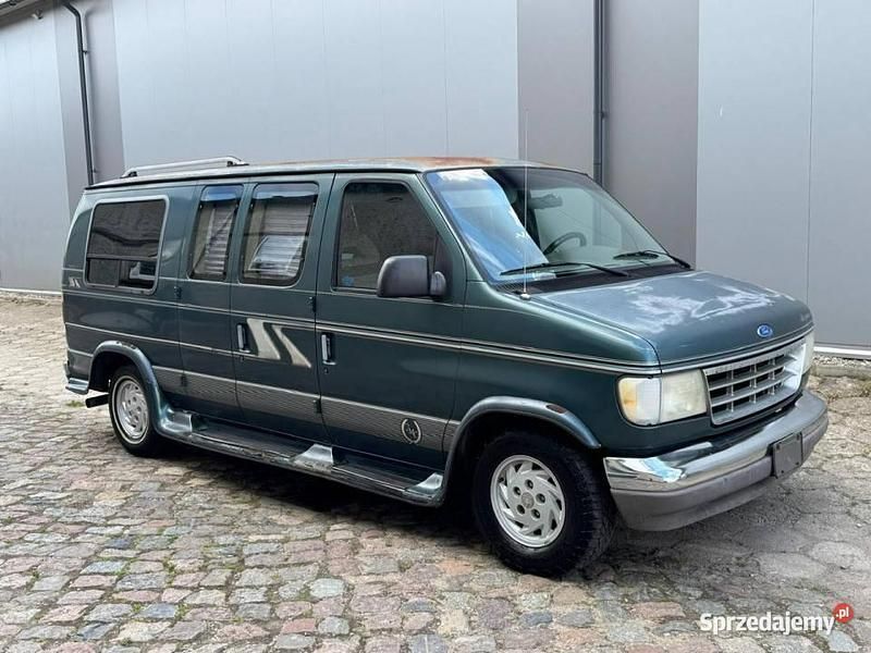 Zielony Używany 1995 Ford Econoline Van | 20 900 zł - Obraz 1/4