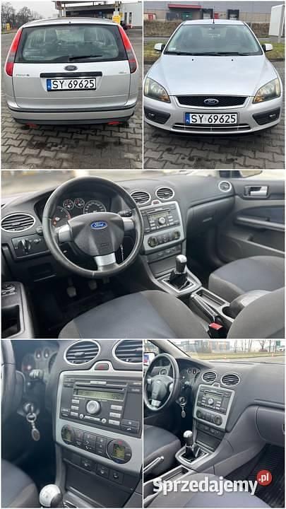 Używany Ford Focus 2007 Srebrny Kombi