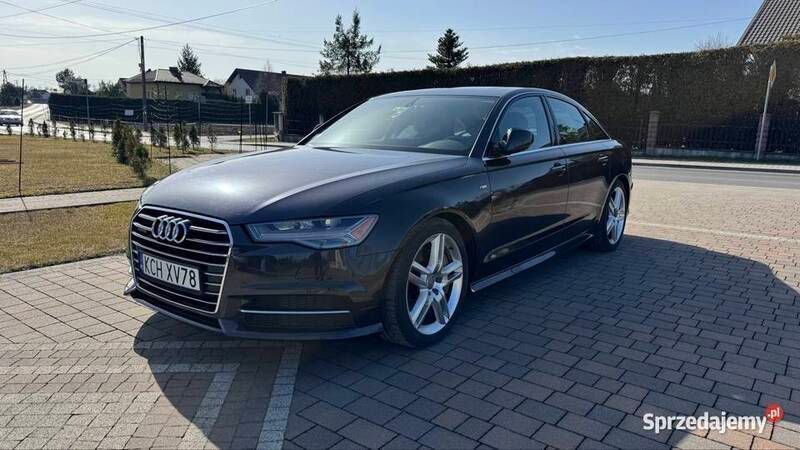 Grafitowy Używany 2016 Audi A6 S-Line Sedan/Limuzyna | 71 000 zł - Obraz 1/4