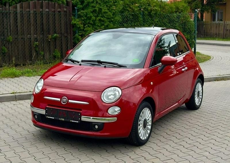 Czerwony Używany 2013 Fiat 500 Hatchback | 23 900 zł (Uczciwa cena) - Obraz 1/4