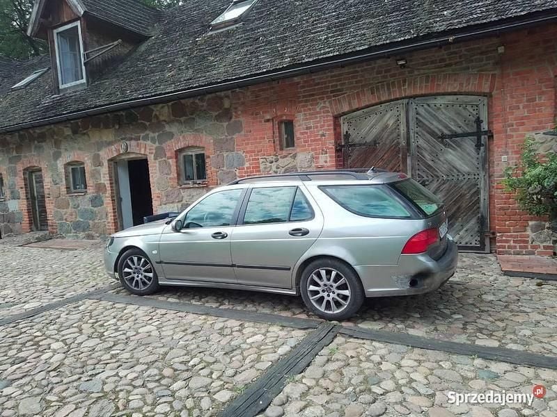 Srebrny Używany 2006 Saab 9-5 Kombi | 4000 zł - Obraz 1/4