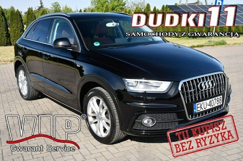 Czarny Używany 2015 Audi Q3 S-Line SUV | 57 900 zł (Super Cena) - Obraz 1/4